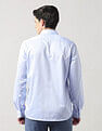 Arrow Manhattan Slim Fit Graph Checked Autopress Shirt