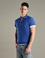 Tommy Hilfiger Solid Regular-Fit Cotton Polo Shirt