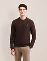 U.S. Polo Assn. Solid Regular Fit Sweater