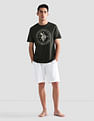 USPA Innerwear Comfort Fit Printed I643 Lounge T-Shirt - Pack Of 1