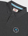 Flying Machine Appliqued Pique Polo Shirt