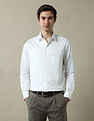 Arrow Textured Tailored Fit 1851 Shirt