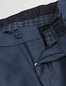 Arrow Newyork Textured Slim Fit Trousers