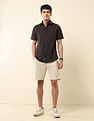 U.S. Polo Assn. Textured Pure Cotton Shirt