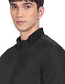 Flying Machine High Neck Solid Puffer Jacket