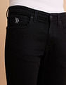 U.S. Polo Assn. Denim Co. Brandon Slim Tapered Fit Black Jeans