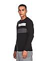 U.S. Polo Assn. Denim Co. Crew Neck Brand Patterned Weave Sweater