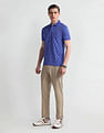 Arrow Sport Vertical Stripe Polo Shirt