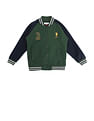 U.S. Polo Assn. Kids Boys Colour Block Raglan Sleeve Sweatshirt