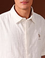 U.S. Polo Assn. Textured Pure Cotton Shirt