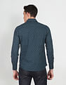 U.S. Polo Assn. Denim Co. Spread Collar Cotton Printed Casual Shirt