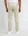 Arrow Sport Slim Fit Satin Textured Trousers