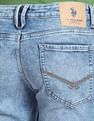 U.S. Polo Assn. Denim Co. Mid Rise Stone Wash Jeans
