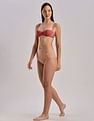 Calvin Klein Underwear Beige Solid Low Rise Panties