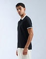 Flying Machine Textured Color Of Home Polo Shirt