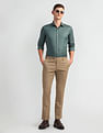 Arrow Newyork Cotton Nylon Super Slim Fit Shirt