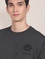 U.S. Polo Assn. Crew Neck Heathered Sweatshirt