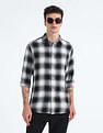 Flying Machine Dupplin Check Slim Shirt
