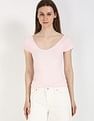 Tommy Hilfiger Slim-Fit Cotton Round Neck Top