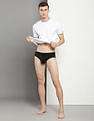 Calvin Klein Underwear Mid Rise Solid Briefs - Pack Of 3