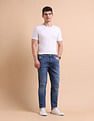 U.S. Polo Assn. Denim Co. Cole Comfort Cropped Fit Blue Jeans