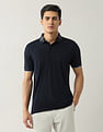 Arrow Solid Pure Cotton Polo Shirt