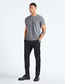 Flying Machine Super Slim Printed Twill Trousers