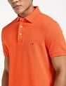 Tommy Hilfiger Solid Slim-Fit Cotton Polo Shirt