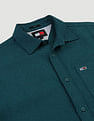 Tommy Hilfiger Solid Cotton Flannel Shirt