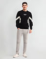 U.S. Polo Assn. Denim Co. Colour Blocked Regular Fit Sweatshirt