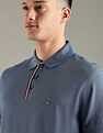 Tommy Hilfiger Solid Regular-Fit Cotton Polo Shirt