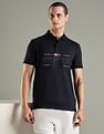 Tommy Hilfiger Embroidered Logo Regular Fit Cotton Polo T-Shirt