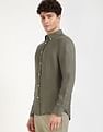 Tommy Hilfiger Solid Regular-Fit Linen Shirt