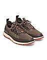 Cole Haan Men Brown Knit 4.Zerogrand Stitchlite Sneakers