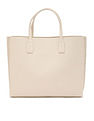 Tommy Hilfiger Logo Beige Pu Handbags