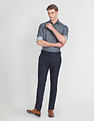 Arrow Geometric Sateen Formal Shirt