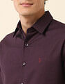 U.S. Polo Assn. Tailored Fit Solid Pure Cotton Shirt