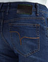 Flying Machine Mid Rise Slash Slim Tapered Fit Jeans