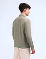 Flying Machine Relaxed Fit Ribbed Polo Shirt