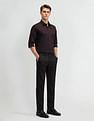 Arrow Mid Rise Tapered Fit Trousers