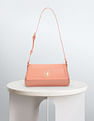 U.S. Polo Assn. Women Flap Closure Solid Baguette bag