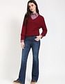 Tommy Hilfiger Regular-Fit Nylon V-Neck Sweater