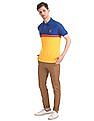 U.S. Polo Assn. Colour Block Pique Polo Shirt
