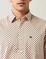 Arrow Sport Geometric Printed Twill Shirt