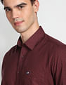 Arrow Sports Geometric Print Slim Fit Casual Shirt