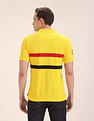 U.S. Polo Assn. Spain Flag Embroidered Pique Polo Shirt