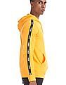 Aeropostale Yellow Side Tape Hooded Sweatshirt