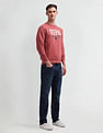 U.S. Polo Assn. Denim Co. Crew Neck Brand Printed Sweatshirt