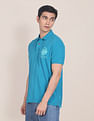 U.S. Polo Assn. Denim Co. Placement Print Pique Polo Shirt