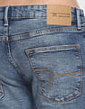 Flying Machine Vintage Slash Slim Tapered Fit Jeans